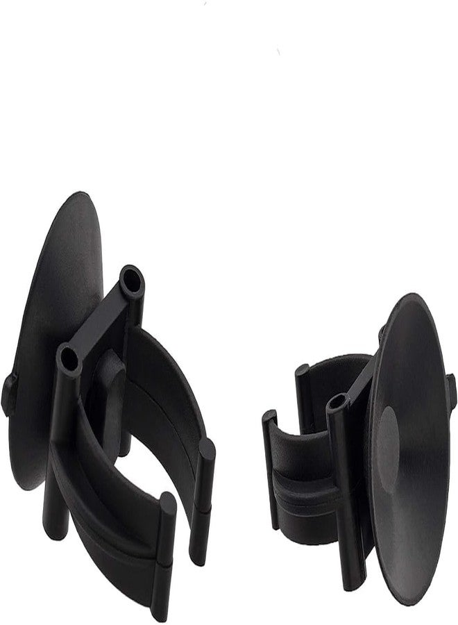 Kryoflare 10Pcs Aquarium Suction Cup Clips, 18-22mm, Black, Universal Fish Tank Holders for Heaters, Pumps, Filters and Hood - Image 3